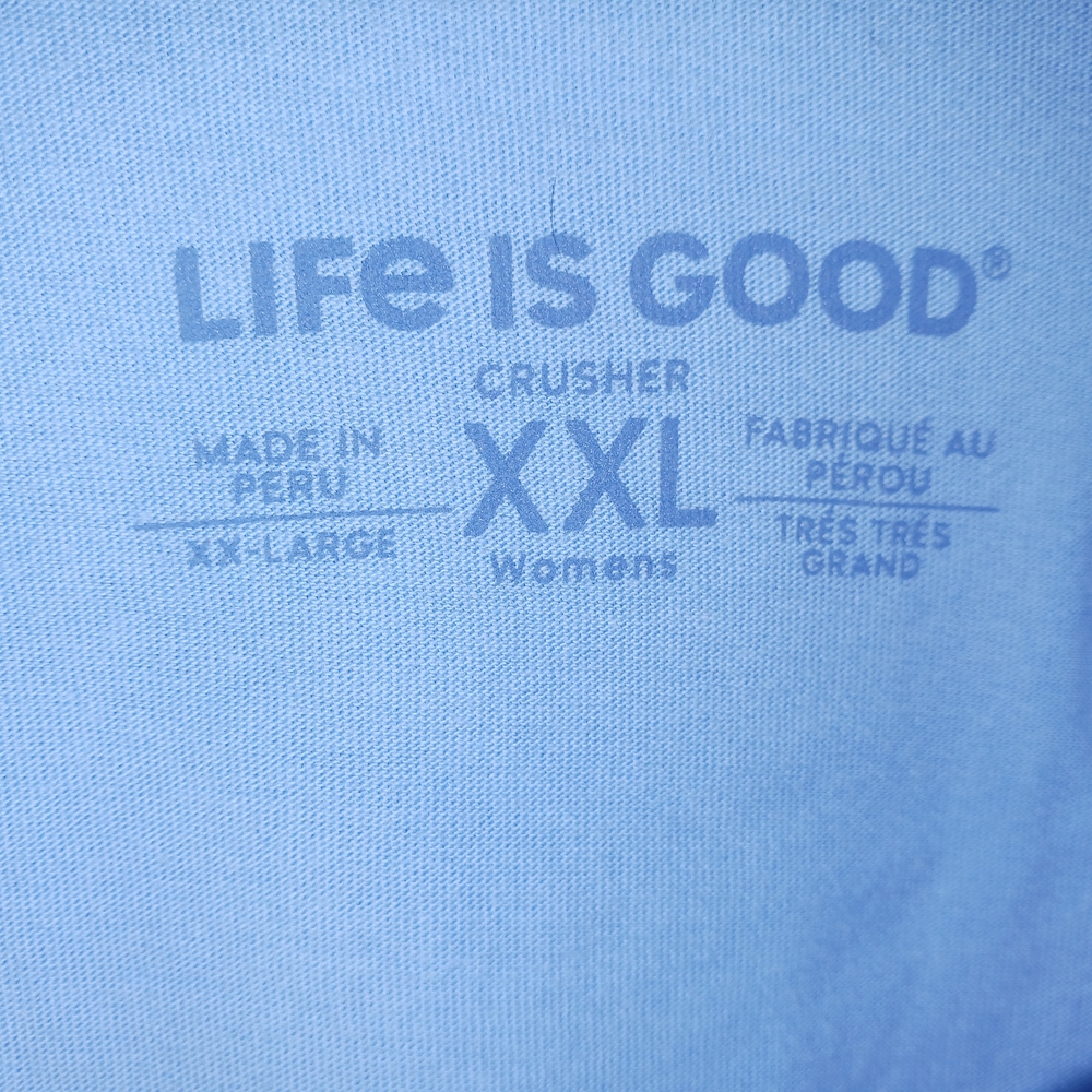 3 Different Life is Good Women's T-Shirts XXL